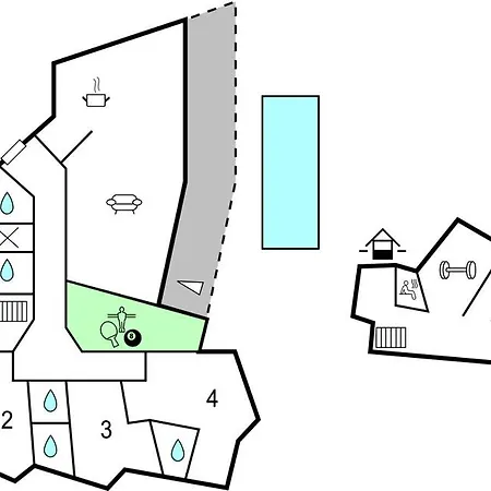 Lovely In With Sauna Ferienhaus *